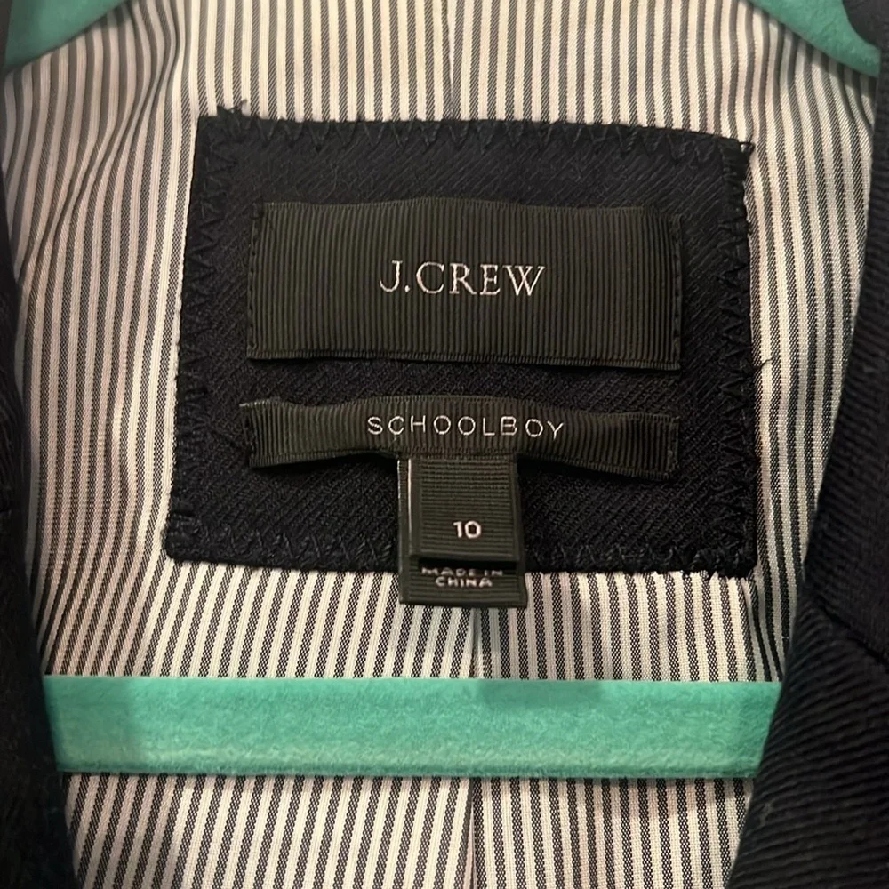 J. Crew Navy Schoolboy Blazer - Picture 3 of 3